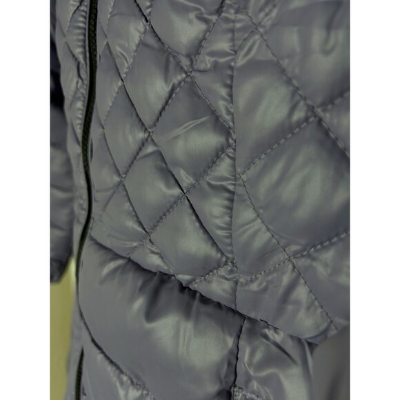 Steve Madden‎ Womens Large Lavender Puffer Faux Fur Lining NWT Jacket - Picture 14 of 15